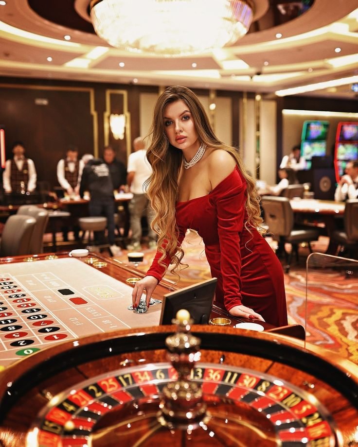 Meja dealer langsung dengan studio profesional